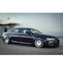 Rajouts Des Bas De Caisse Pour Audi A6 S-Line C6 / C6 Facelift