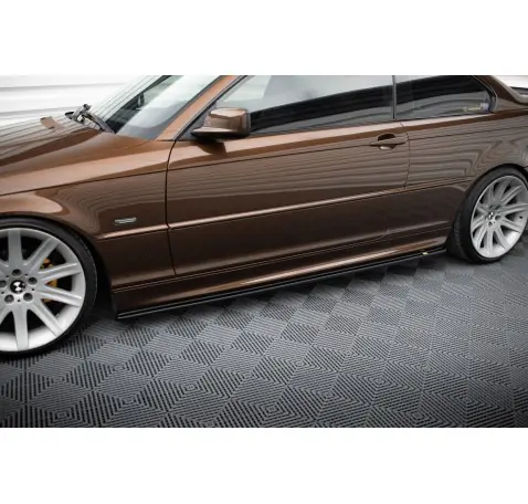 RAJOUTS DES BAS DE CAISSE POUR V.1 BMW 3 E46 MPACK COUPE