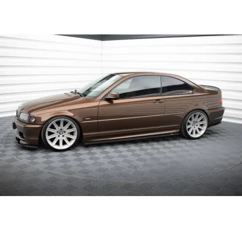 RAJOUTS DES BAS DE CAISSE POUR V.1 BMW 3 E46 MPACK COUPE