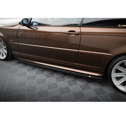 RAJOUTS DES BAS DE CAISSE POUR V.1 BMW 3 E46 MPACK COUPE