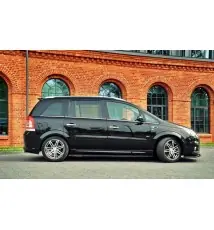 SET DES RAJOUTS DES BAS DE CAISSE OPEL ZAFIRA B OPC