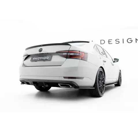 Rajout Du Pare-Chocs Arriere V.1 Skoda Superb Liftback / Combi Mk3