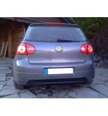 Diffuseur Arrière Complet Volkswagen Golf GTI Edition 30 Mk5 (version sans sortie pour pot final d'echappement, sortie d'echa
