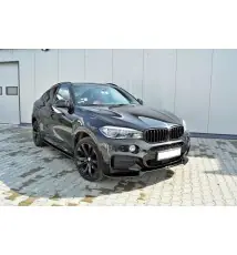 LAME DE PARE-CHOCS AVANT v.1 BMW X6 F16 MPACK