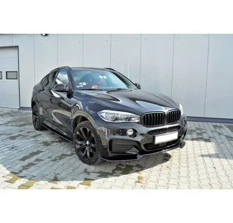 LAME DE PARE-CHOCS AVANT v.1 BMW X6 F16 MPACK