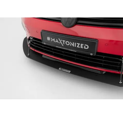 Hybrid Sport Lame Du Pare-Chocs Avant VW Golf 7 R / R-Line Facelift