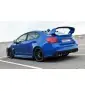 Le prolongement de la lunette arrière Subaru WRX STI