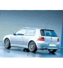 RAJOUT DU PARE-CHOCS ARRIÈRE VW GOLF 4 25'TH ANNIVERSARY LOOK (version avec une simple sortie pour pot final d'echappement)