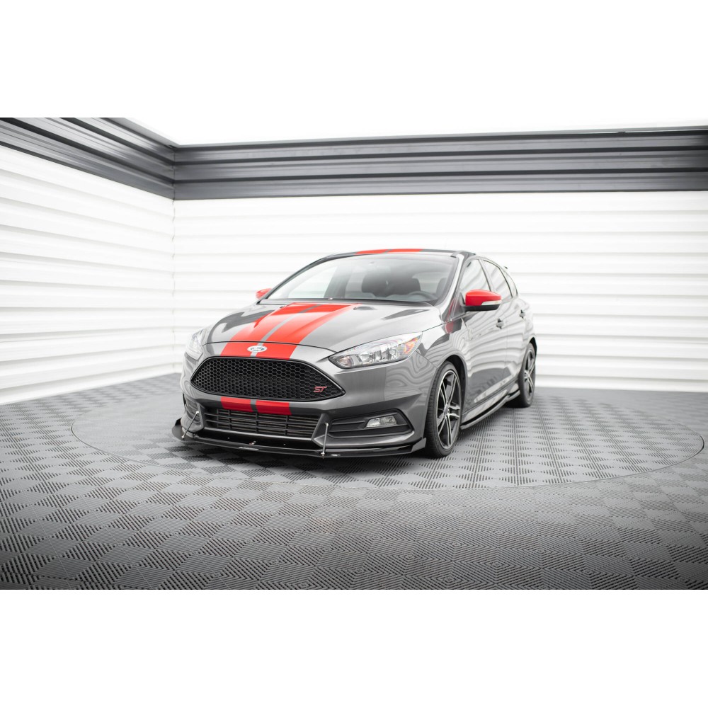Hybrid Lame Du Pare-Chocs Avant V.2 Ford Focus ST Mk3 FL