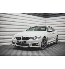 Lame Du Pare-Chocs Avant V.2 BMW 4 Coupe / Gran Coupe / Cabrio M-Pack F32 / F36 / F33