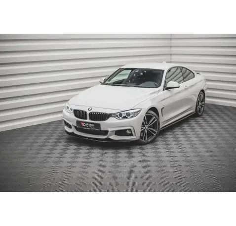 Lame Du Pare-Chocs Avant V.2 BMW 4 Coupe / Gran Coupe / Cabrio M-Pack F32 / F36 / F33