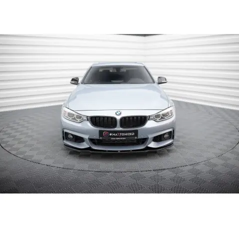 Lame Du Pare-Chocs Avant V.1 BMW 4 Coupe / Gran Coupe / Cabrio M-Pack F32 / F36 / F33