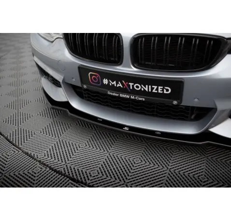 Lame Du Pare-Chocs Avant V.1 BMW 4 Coupe / Gran Coupe / Cabrio M-Pack F32 / F36 / F33