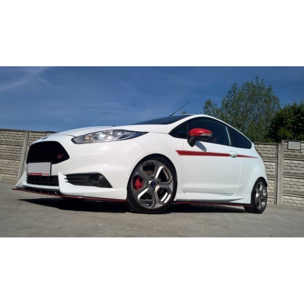 Lame Du Pare-Chocs Avant Ford Fiesta ST Mk7 FL (Avec Maxton Design Pare-Chocs)