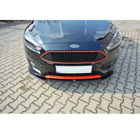 Lame Du Pare-Chocs Avant V.2 Ford Focus ST-Line Mk3 Facelift Lame Du Pare-Chocs Avant V.2 Ford Focus ST-Line Mk3 Facelift