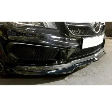 LAME DU PARE-CHOCS AVANT v.1 MERCEDES CLA 45 AMG C117 (AVANT FACELIFT)