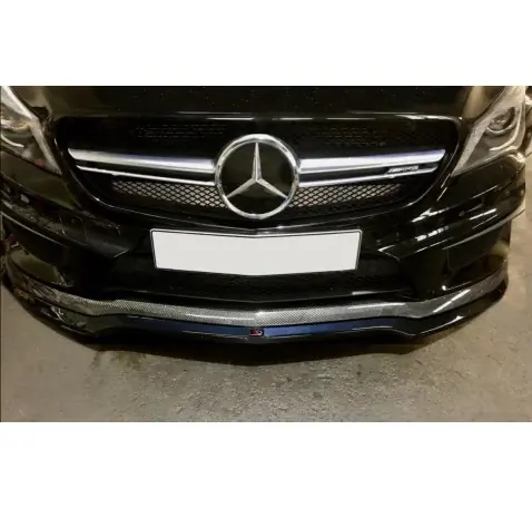 LAME DU PARE-CHOCS AVANT v.1 MERCEDES CLA 45 AMG C117 (AVANT FACELIFT)