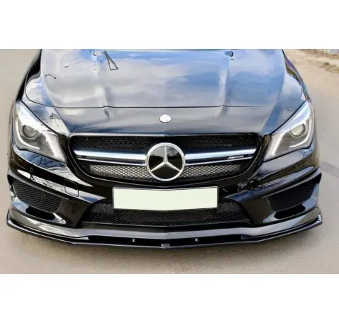LAME DU PARE-CHOCS AVANT v.2 MERCEDES CLA 45 AMG C117 (AVANT FACELIFT)