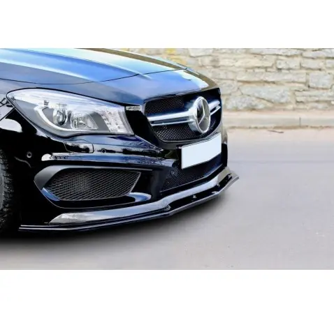 LAME DU PARE-CHOCS AVANT v.2 MERCEDES CLA 45 AMG C117 (AVANT FACELIFT)