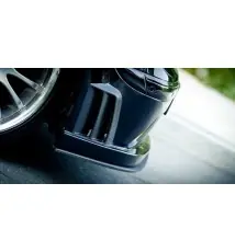 LAME DU PARE-CHOCS AVANT MERCEDES CLK W209 BLACK (SL BLACK SERIES LOOK)