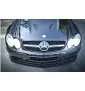 LAME DU PARE-CHOCS AVANT MERCEDES CLK W209 BLACK (SL BLACK SERIES LOOK)