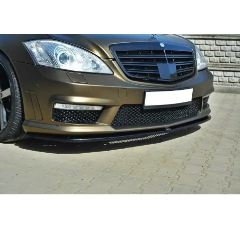 LAME DE PARE-CHOCS AVANT MERCEDES S-CLASS W221 AMG