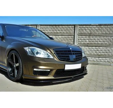 LAME DE PARE-CHOCS AVANT MERCEDES S-CLASS W221 AMG