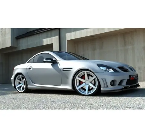 LAME DU PARE-CHOCS AVANT MERCEDES SLK R171 (POUR ME-SLK-R171-AMG204-F1)