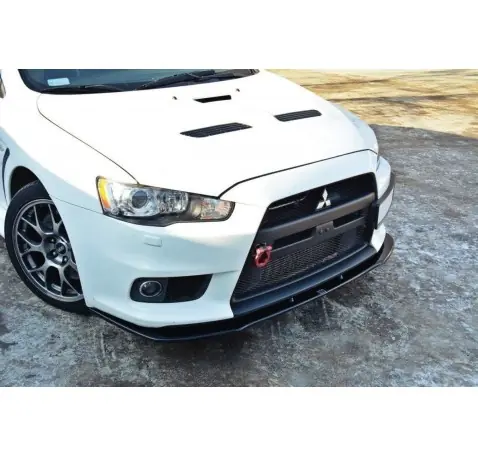 LAME DU PARE-CHOCS AVANT V.1 Mitsubishi Lancer Evo X