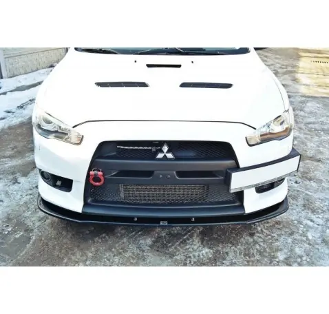 LAME DU PARE-CHOCS AVANT V.1 Mitsubishi Lancer Evo X
