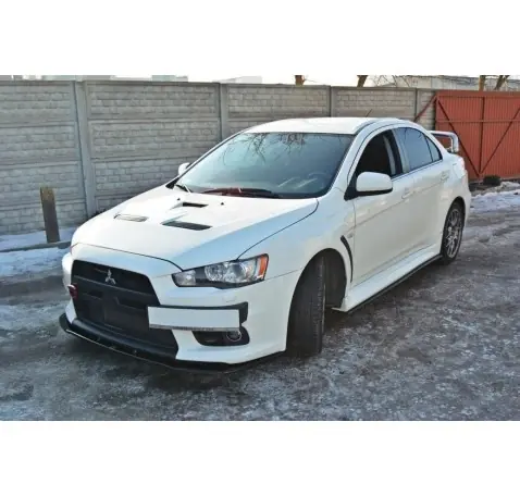 LAME DU PARE-CHOCS AVANT V.1 Mitsubishi Lancer Evo X