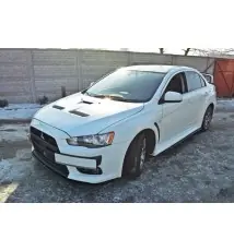 LAME DU PARE-CHOCS AVANT V.2 Mitsubishi Lancer Evo X