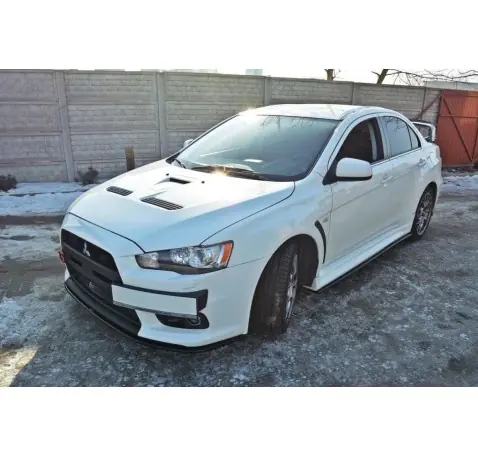 LAME DU PARE-CHOCS AVANT V.2 Mitsubishi Lancer Evo X