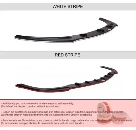 LAME DU PARE-CHOCS AVANT / SPLITTER OPEL ASTRA