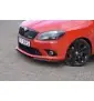 LAME DU PARE-CHOCS AVANT / SPLITTER SKODA FABIA MK2 RS