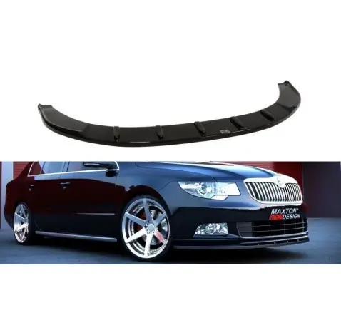 Lame Du Pare-Chocs Avant Skoda Superb Mk2 (Pour Sport Rajout Du Pare-Chocs Avant)