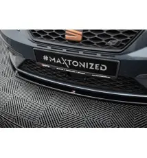 Lame Du Pare-Chocs Avant V.2 Seat Leon Cupra / FR Mk3 FL