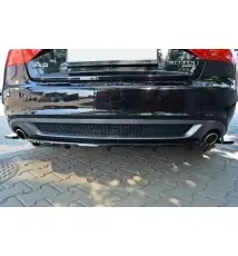Arriere Splitter Audi A5 Coupe / Sportback S-Line 8T (avec une barre verticale)