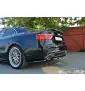 Arriere Splitter Audi A5 Coupe / Sportback S-Line 8T (avec une barre verticale)