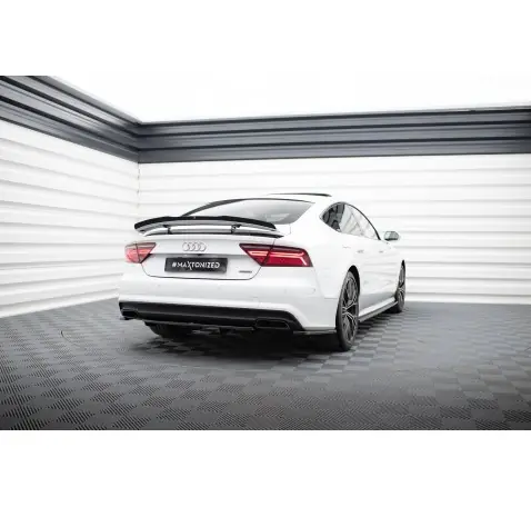 Arriere Splitter (avec barres verticales) Audi A7 S-Line C7 Facelift