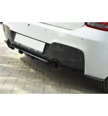 Arriere Splitter BMW 1 F20/F21 M-Power (avec barres verticales)