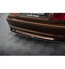 Arriere Splitter BMW 3 E46 MPACK COUPE (avec une barre verticale)