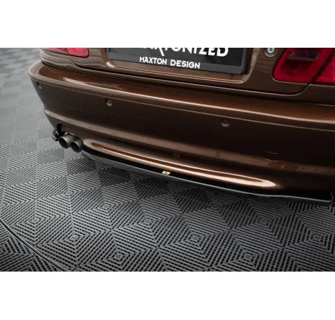 Arriere Splitter BMW 3 E46 MPACK COUPE (avec une barre verticale)