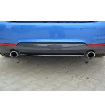 Arriere Splitter BMW 4 Coupe / Gran Coupe / Cabrio M-Pack F32 / F36 / F33 (avec barres verticales)