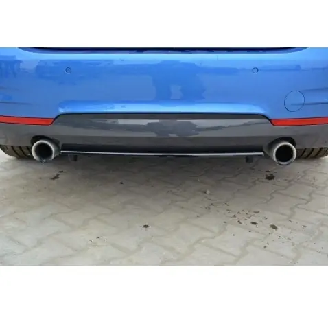 Arriere Splitter BMW 4 Coupe / Gran Coupe / Cabrio M-Pack F32 / F36 / F33 (avec barres verticales)