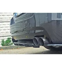 Arriere Splitter BMW 5 M-Pack Sedan/Touring F10/F11 (avec deux extrémités d'échappement doubles)