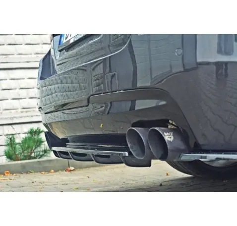 Arriere Splitter BMW 5 M-Pack Sedan/Touring F10/F11 (avec deux extrémités d'échappement doubles)