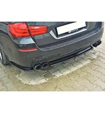 Arriere Splitter BMW 5 M-Pack Sedan/Touring F10/F11 (avec deux extrémités d'échappement doubles)