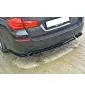 Arriere Splitter BMW 5 M-Pack Sedan/Touring F10/F11 (avec deux extrémités d'échappement doubles)