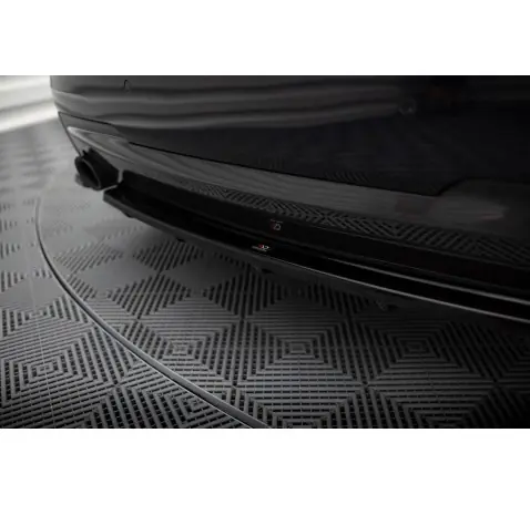 Arriere Splitter BMW 5 M-Pack Sedan/Touring F10/F11 (avec deux extrémités d'échappement simples)